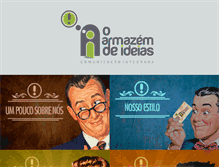 Tablet Screenshot of oarmazemdeideias.com.br